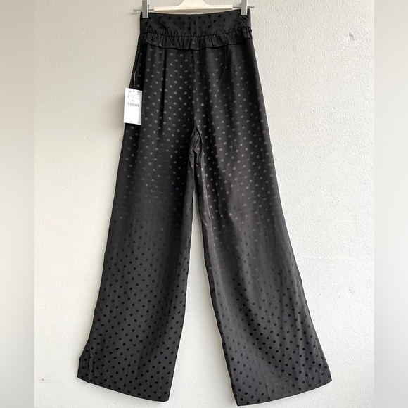 ZARA | NWT High Waist Wide Leg Trousers - Picture 3 of 15